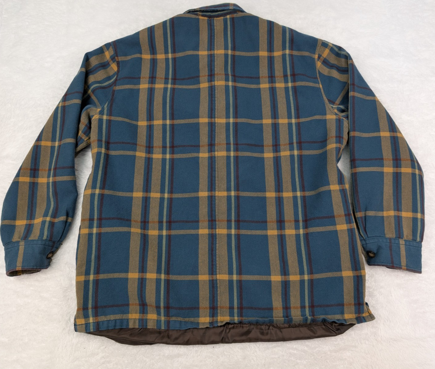Pendleton Lined Shacket Jacket Men's Size L Blue … - image 10