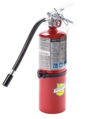 Buckeye 25614 Dry Chemical 5lb Fire Extinguisher 5 HI SA 40 ABC V/B
