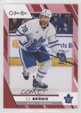 2023-24 O-Pee-Chee Red Border TJ Brodie #487 2o7