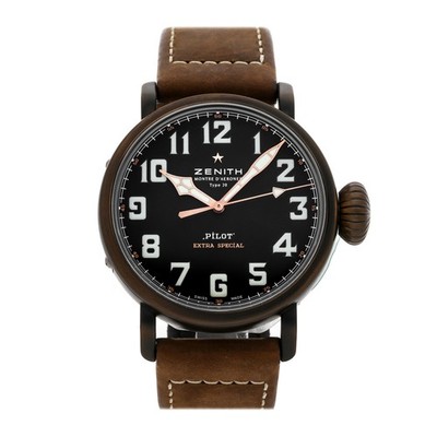 Zenith Pilot Type 20 Extra Special Bronze Auto 45mm Strap 29.2430.679/21.C753