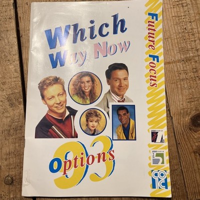 Which Way Now Future Focus Magazine 1993 BBC Radio 1 5 Careers Vintage 