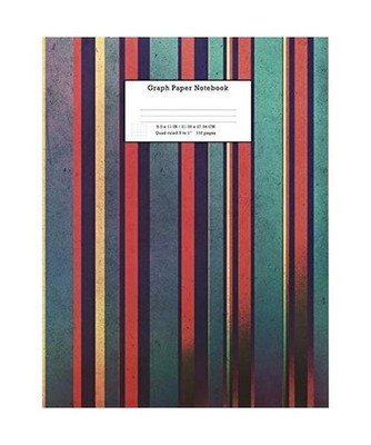 Graph Paper Notebook: Grid Paper Notebook 110 Sheets Large 8.5 x 11 Quad Ruled 5