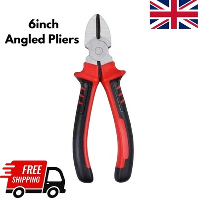 VONRUSS 6" Heavy Duty Diagonal Cutting Pliers Side Cutters Wire Cable Snips