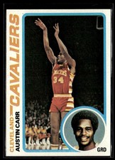 1978-79 Topps Austin Carr Rookie NRMT/MT Set Break #9