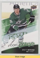 2017-18 Upper Deck MVP Green Script Brett Ritchie #151 READ 0w6