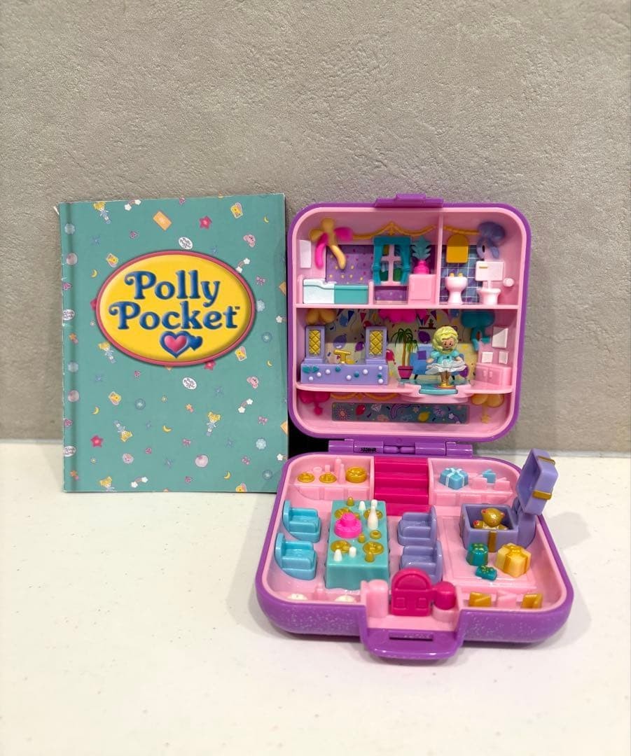 Polly Pocket 30th Anniversary Party Time Surprise No Box Used from