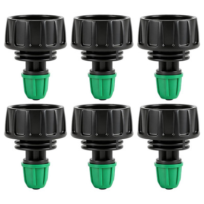Universal 3/4 Inch Female Pipe Thread to 1/4 Inch Drip Irrigation Tubing Adapter