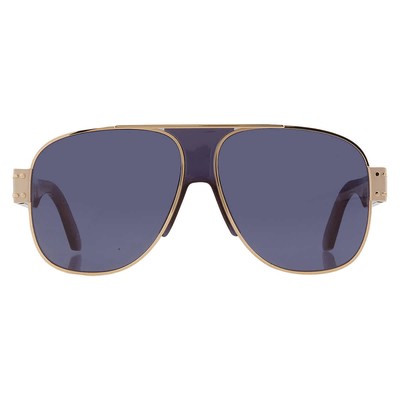 Dior DIORSIGNATURE A3U Blue Pilot Ladies Sunglasses CD40071U 10V 61