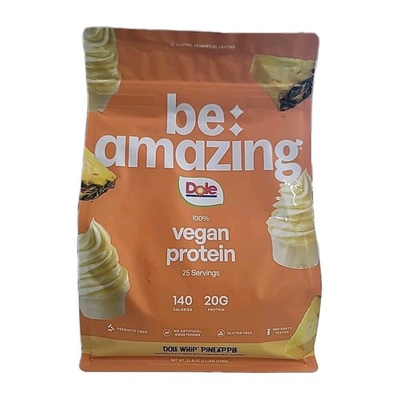 #ad #ad BE AMAZING Vegan Protein Powder Dole Whip Pineapple 2.05 Pound Pack of 1 $29.99