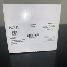 Rohl RH0506F1 Greens Floor Mounted Tub Filler Rough In Valve