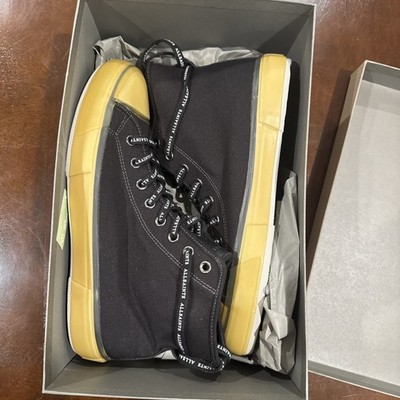 ALLSAINTS Jaxon Black Canvas High Top Men's Sneakers SIZE 12 (Lightly Worn)