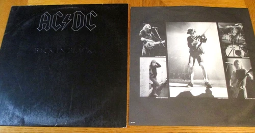 AC/DC BACK IN BLACK '0 LP ATLANTIC SD-16018 UltraSonic MASTERDISK TESTED VG+ RL