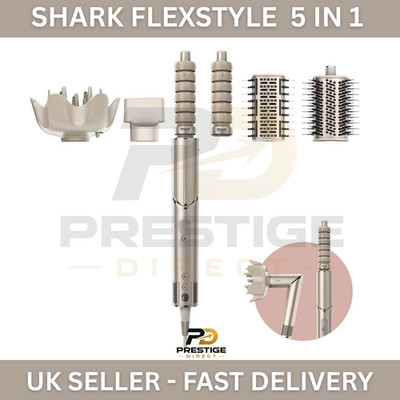 Shark FlexStyle 5-in-1 Air Styler & Haartrockner Stone HD446SL Brandneu Verpackt UK