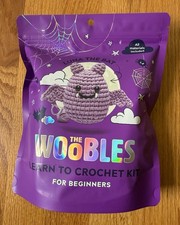 New The Woobles Learn to Crochet Kit Luna the Bat 5.5" Tall