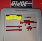 GI Joe Cobra Gristle 1993 Complete Weapons Set Original 90's Hasbro Unbroken