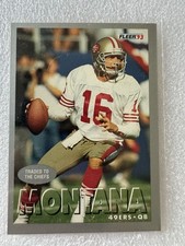 1993 Fleer Joe Montana #475 NR