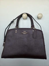 NWT COACH CROSSBODY CARRYAL LILLIE WITH EXOTIC TRIM C7282