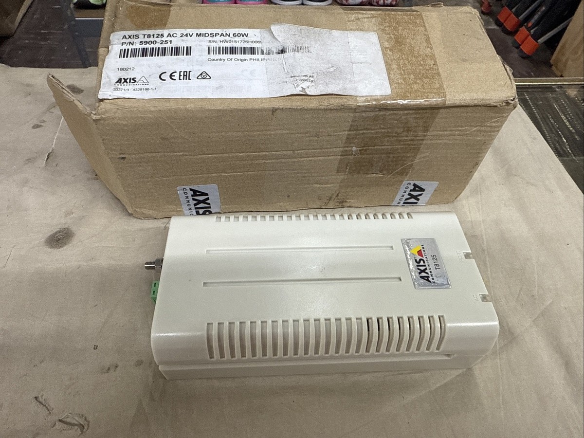 Axis Communications T8134 60 W Midspan (5900-334) for sale online