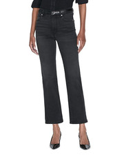 FRAME Le Sleek Straight High Rise Cropped Jeans MSRP 258