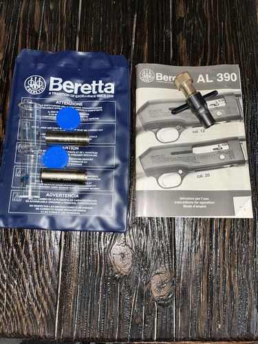 Beretta 12 Gauge Shotgun Choke (2)Tubes and Tool. PB-IC-SP and PB-F-SP Chokes
