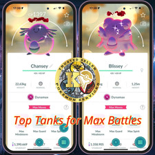 Shiny Dynamax Chansey Dynamax Blissey Lv 50top Tanks For Max Battlesdigital