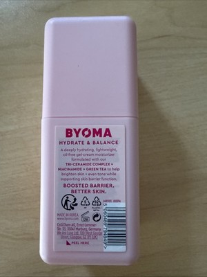 BYOMA Moisturizing Gel-Cream 20ml/0.68 fl.oz Brand New | eBay