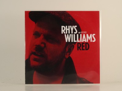 RHYS WILLIAMS RED (H1) 1 Track Promo CD Single along with Picture Sleeve HIGH TR