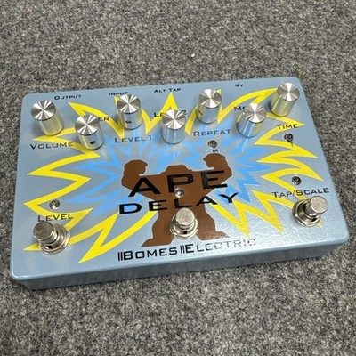 Bomes Electric Ape Delay Guitar pedal AMAZING SOUND tap tempo In BOUTIQUE PEDAL!
