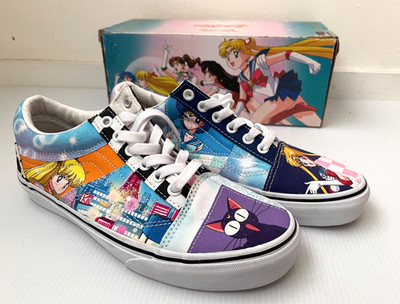 VANS X SAILOR MOON Old Skool women size 7.5 Pretty Guardians 2022 unworn RARE