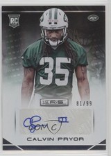 2014 Panini Rookies & Stars 81/99 Calvin Pryor #117 Auto 2u3