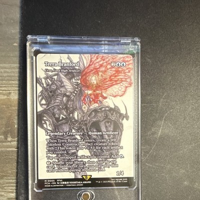 Magic: The Gathering Terra Branford Legendary Creature Blue Final