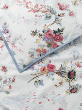 Ralph Lauren Addison QUEEN FULL Duvet Cover Floral White Pink Blue Multicolor