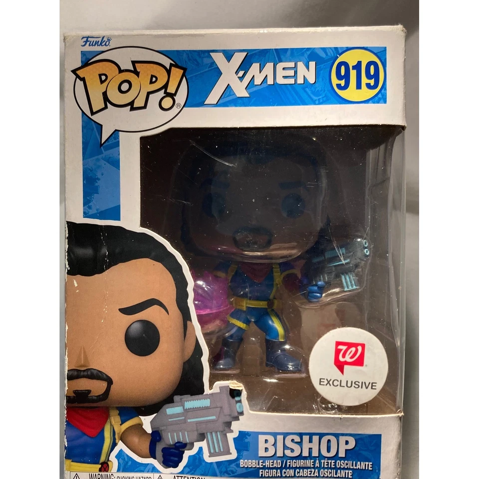 Figura Cabeza Bobble de Obispo Funko Pop Marvel X Men 919 Exclusiva de Walgreens Foto 2 de 4