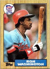 1987 Topps #169 Ron Washington