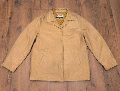 Vintage Wilsons M.Julian Tan Suede Leather Car Coat Jacket XL - Image 1 of 4