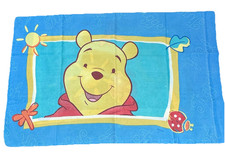 Disney Winnie the Pooh 2 Pillowcases Standard Vintage Blue Pooh Bear