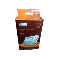 Korg TM-40 Large Display Digital Tuner and Metronome  NEW OPEN BOX