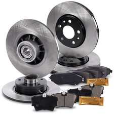 DISCHI FRENO ATEC + PASTIGLIE FRENO ANTERIORI + POSTERIORI PER OPEL VIVARO B REN