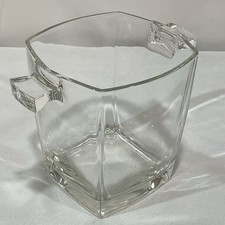 Luminarc Clear Crystal Glass Ice Bucket Squar...