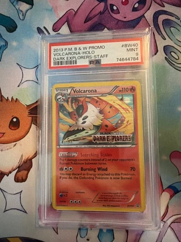 Volcarona - (Prerelease) [Staff] BW40 Black & White Holo PSA 9
