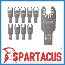 10 x Spartacus 20mm Oscillating Multi Tool Multitool Plunge Cutting Wood Blades