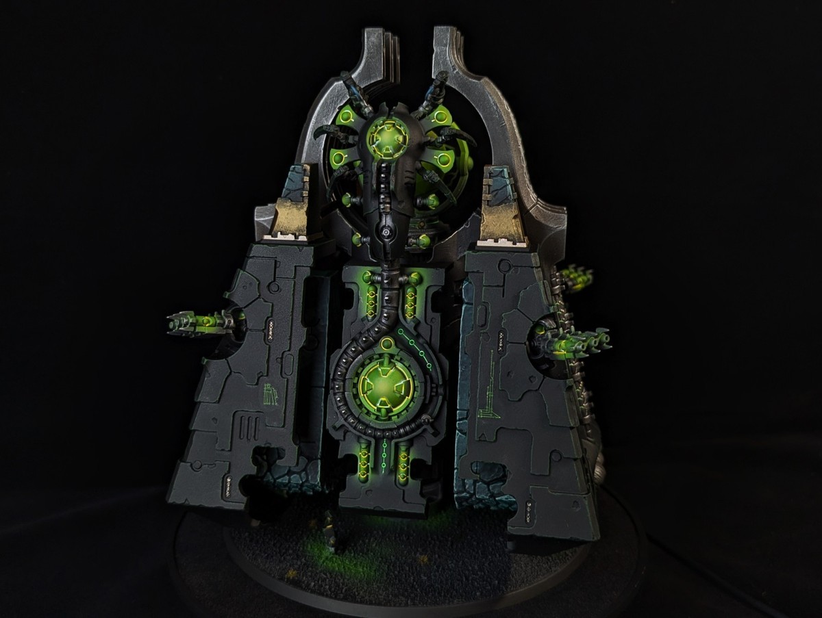 COMMISSION painted Necron Monolith magnetized Warhammer 40k | eBay