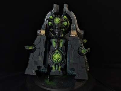 COMMISSION painted Necron Monolith magnetized Warhammer 40k | eBay