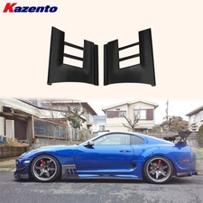 Front Bumper Fender Add On Pair Carbon Fiber For Nissan Fairlady 350Z 03-08