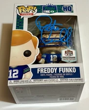 Pete Carroll Autograph Freddy Funko Pop🏈Seattle Seahawks🏈