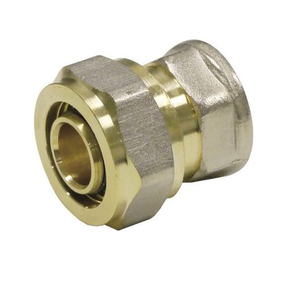 20mm Schraubfitting Kupplung aus Messing