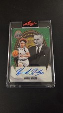 2026 Leaf Metal Presidents Day Green Lazers Hannah Hidalgo 1/1 Auto Notre Dame