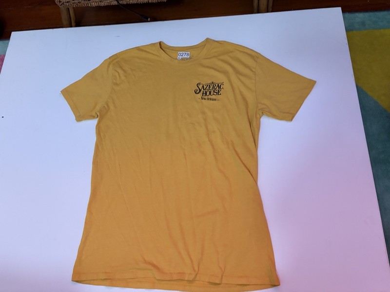 The Sazerac House New Orleans Bourbon yellow XL  Shirt