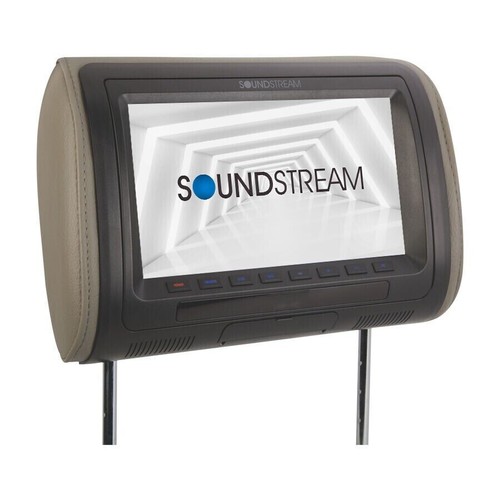 Soundstream VHD-90CC 9" Universal Replacement Headrest Monitor DVD Player Remote