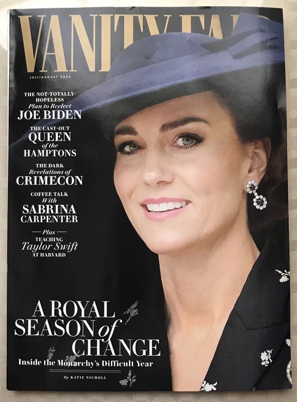 Vanity Fair Magazine July 2024 Kate Middleton Sabrina Carpenter Damson Idris NEW